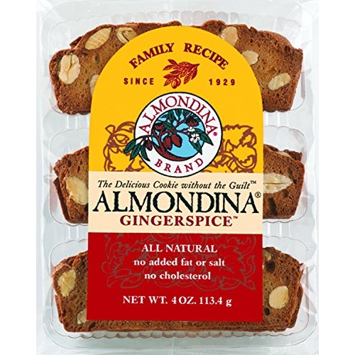 Almondina Almond Cookies, Variety, 4-Ounce Package Pack Of 6
