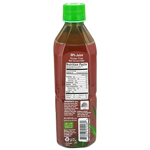 Alō - Enrich - Pomegranate + Cranberry Aloe Vera Drink - 500Ml