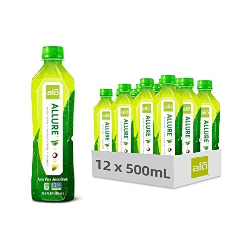 Alo Allure Aloe Vera Juice Drink, Mangosteen + Mango, Pack Of 1