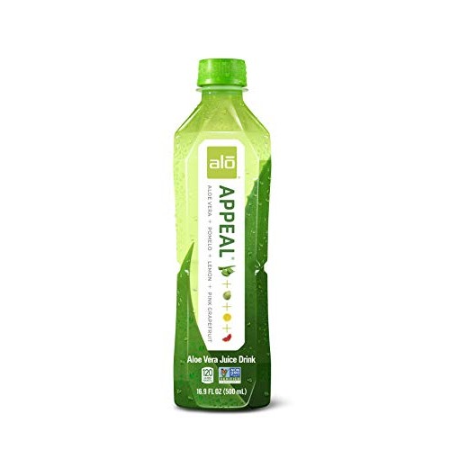Alo Appeal Aloe Vera Juice Drink, Pomelo + Limon + Pink Grapefru