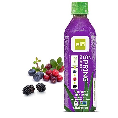 Alo Drink Aloe Vera Drink Variety 4 Crisp - 4 Spring - 4 Enrich