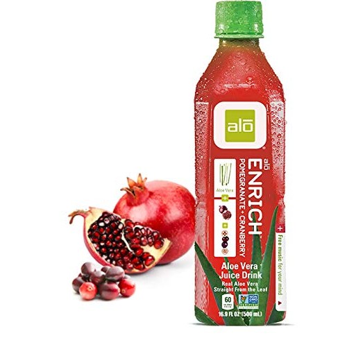 Alo Drink Aloe Vera Drink Variety 4 Crisp - 4 Spring - 4 Enrich