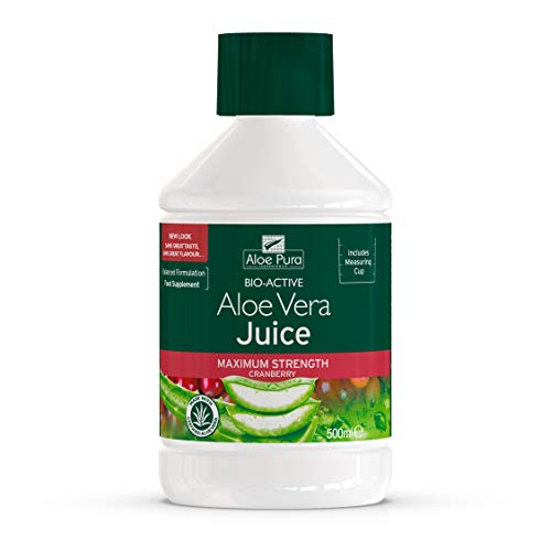 Aloe Pura Aloe Vera Juice Cran &Amp; Blue 500Ml