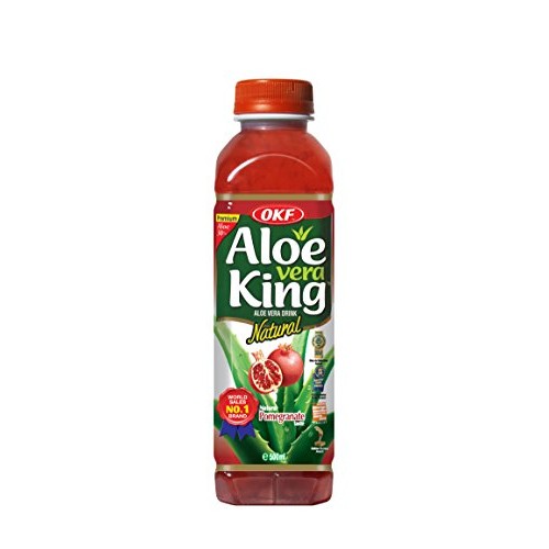 Okf Aloe Vera King Drink, Pomegranate, 16.9 Fluid Ounce Pack Of