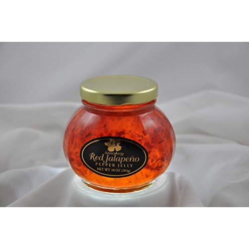 Smokey Red Jalapeno Pepper Jelly Aloha From Oregon Gourmet,10 Oz