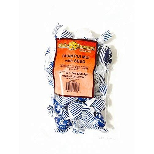 Aloha Gourmet Chan Pui Mui Dried Plum With Seed
