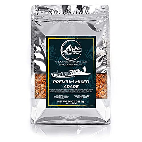 Aloha Right Now Premium Mixed Arare Rice Crackers Mochi Crunch J