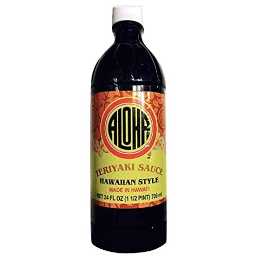 Aloha Teriyaki Sauce Hawaiian Style 24 Oz. Bottle