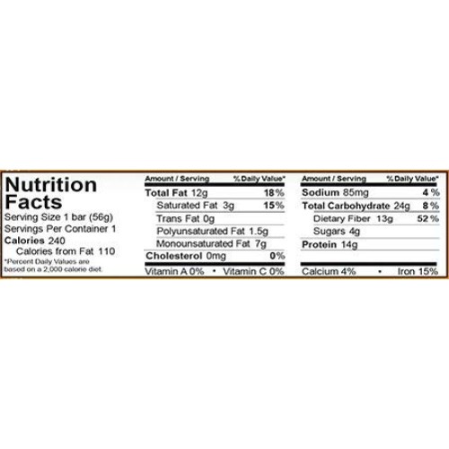 Aloha Organic Plant Based Protein Bars |Peanut Butter Chocolate