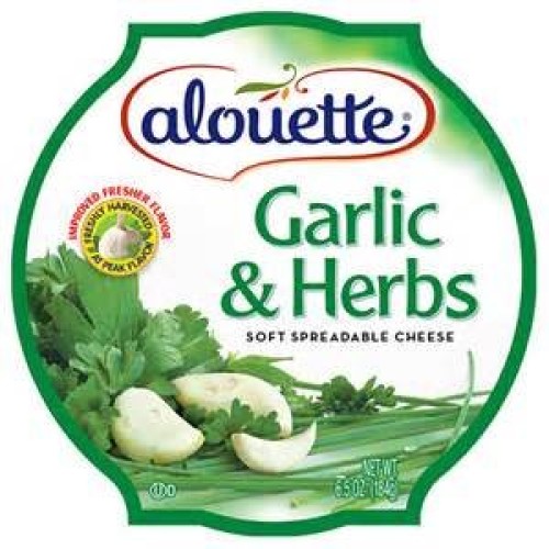 Alouette Cheese Soft Spreadable Garlic &Amp; Herb 6.5 Oz Pack Of 3