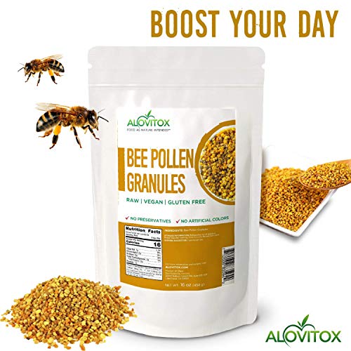 Alovitox Bee Pollen Granules | 100% Pure, Natural Raw Bee Pollen Alovitox Bee Pollen Granules | 100% Pure, Natural Raw Bee Pollen