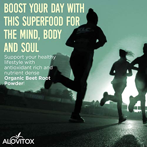 Alovitox Organic Beet Root Powder 16 Oz Raw Vegan &Amp; Gluten Free