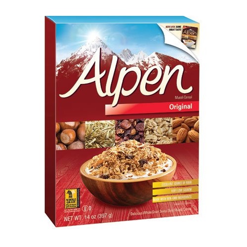 Alpen All Natural Muesli Cereal Original -- 14 Oz Pack Of 2