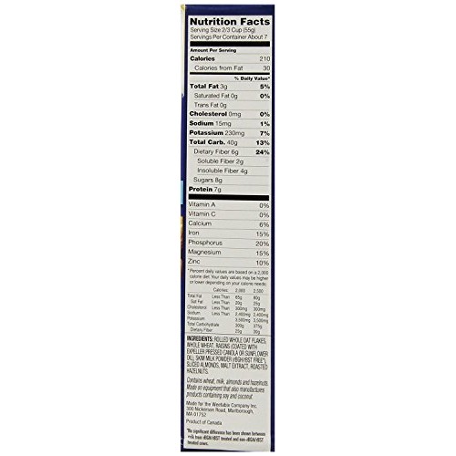 Alpen Muesli Cereal No Sugar Added, 3 Pack Of 14 Ounce Boxes