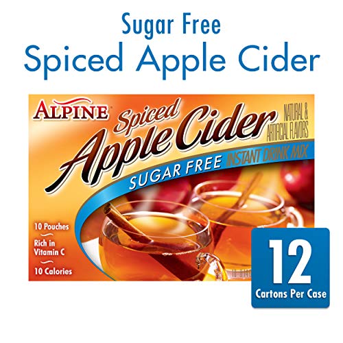 Alpine Spiced Apple Cider Sugar Free Instant Drink Mix, 1.68 Oun