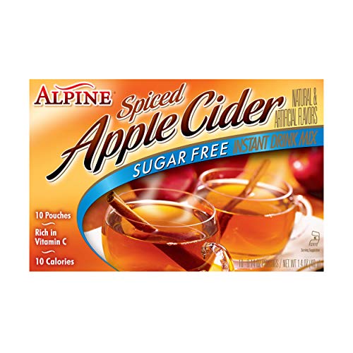 Alpine Spiced Apple Cider Sugar Free Instant Drink Mix, 1.68 Oun