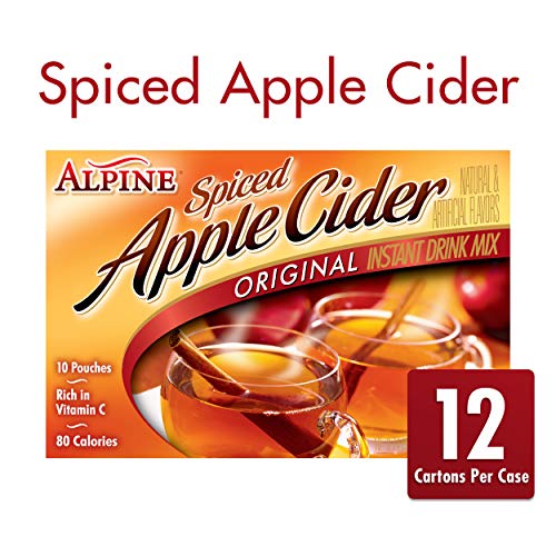 Alpine Spiced Cider Apple Flavor Original Drink Mix, 120 Pouches