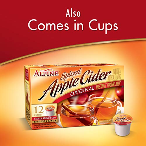 Alpine Spiced Cider Apple Flavor Original Drink Mix, 120 Pouches