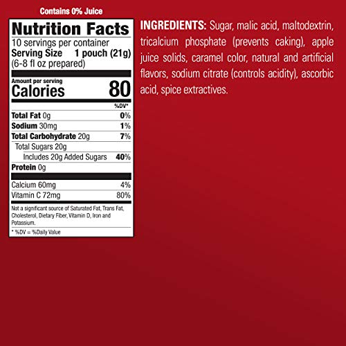 Alpine Spiced Cider Apple Flavor Original Drink Mix, 120 Pouches