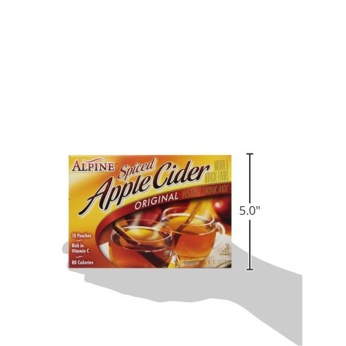 Alpine Spiced Cider Spiced Cider Apple Flavor Drink Mix, 10 Ct