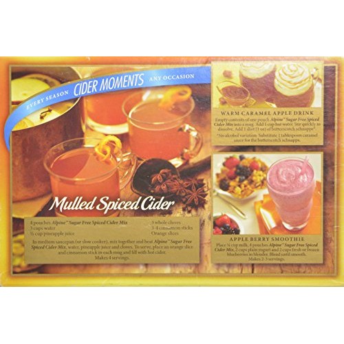 Alpine Spiced Apple Cider Sugar Free-10 Pack