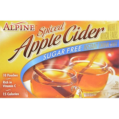 Alpine Spiced Apple Cider Sugar Free-10 Pack