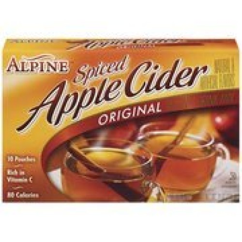 Alpine Spiced Apple Cider Original Instant Drink Mix, 10Ctcase