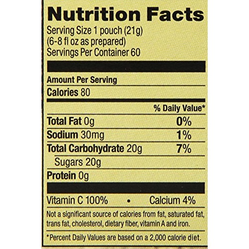 Alpine Spiced Apple Cider Drink Mix, Original, 0.74 Oz, 60 Count