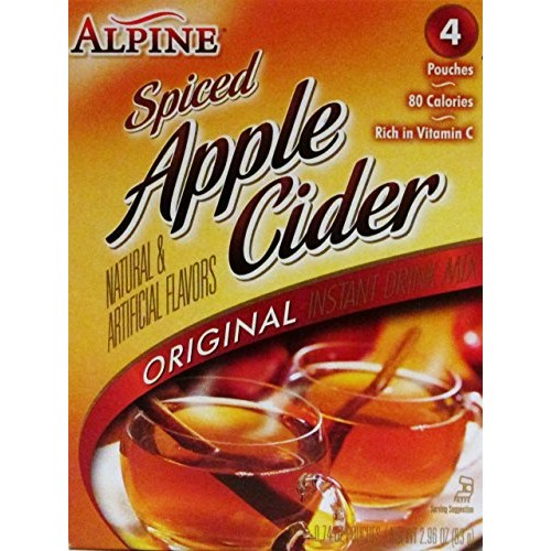 Alpine Spiced Apple Cider Original Instant Drink Mix, 12-Count ....
