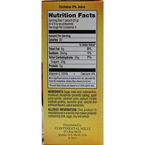 Alpine Spiced Apple Cider Original Instant Drink Mix, 12-Count ....