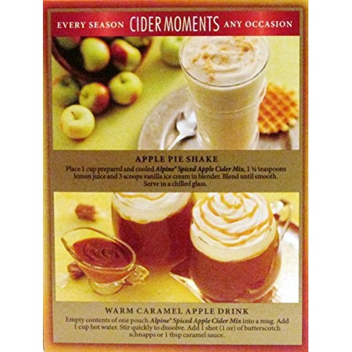 Alpine Spiced Apple Cider Original Instant Drink Mix, 12-Count ....