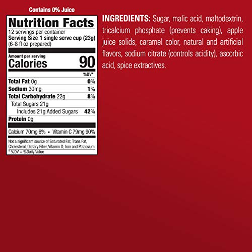 Alpine Spiced Apple Cider Original Instant Drink Mix, 12-Count ....