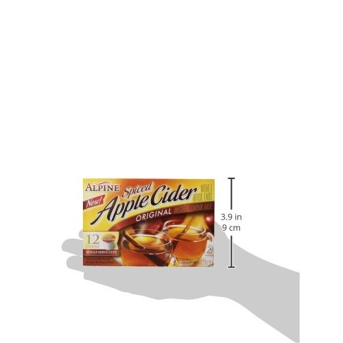Alpine Spiced Apple Cider Original Instant Drink Mix, 12-Count ....