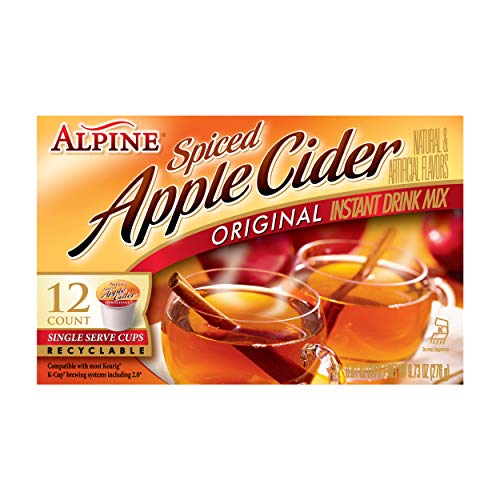 Alpine Spiced Apple Cider Original Instant Drink Mix, 12-Count ....