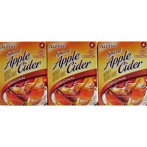 Alpine Spiced Apple Cider Original Instant Drink Mix with Natura...