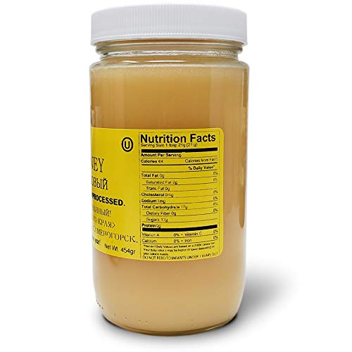 Altay Linden Honey Extremely Raw Honey 100% Natural Honey Health