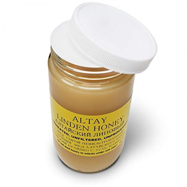 Altay Linden Honey Extremely Raw Honey 100% Natural Honey Health