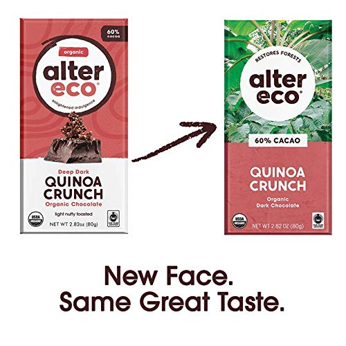 Alter Eco | Chocolate Bars | Pure Dark Cocoa, Fair Trade, Organi