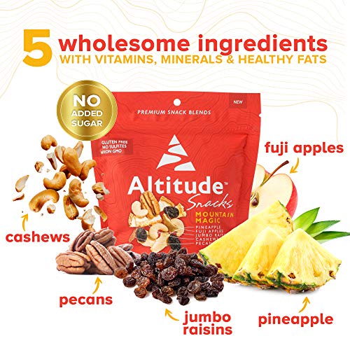 Mountain Magic Trail Mix, No Added Sugars, Dried Fruit And Mixed