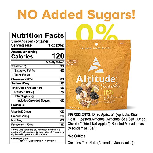 Trail Blaze Trail Mix, No Added Sugars, Dried Fruit And Mixed Nu