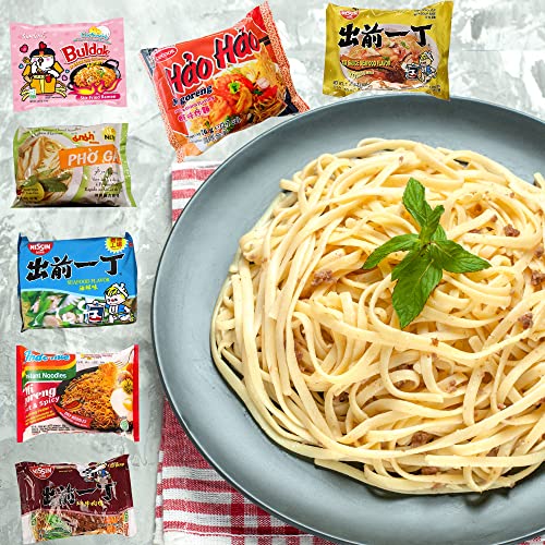 Assorted 8 Pack Mystery Ramen Bundle + Rockandy Premium Artisan