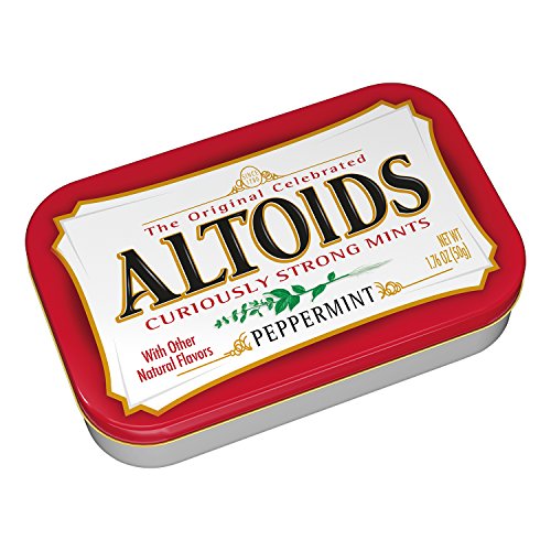 Altoids Classic Peppermint Breath Mints, 1.76-Ounce Tin