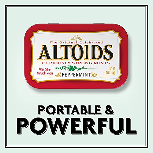 Altoids Classic Peppermint Breath Mints Singles Size 1.76-Ounce