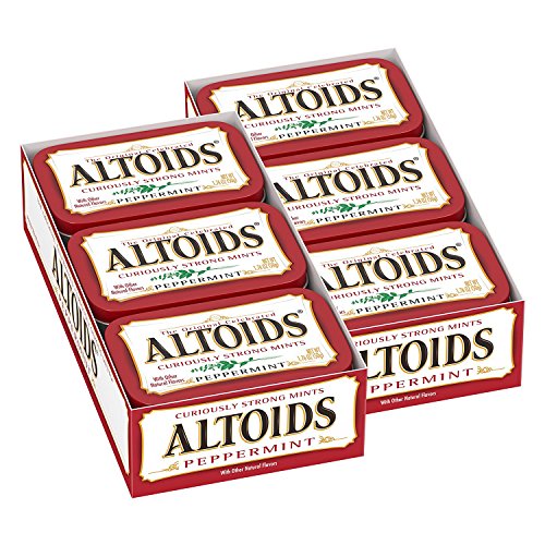 Altoids Classic Peppermint Breath Mints Singles Size 1.76-Ounce