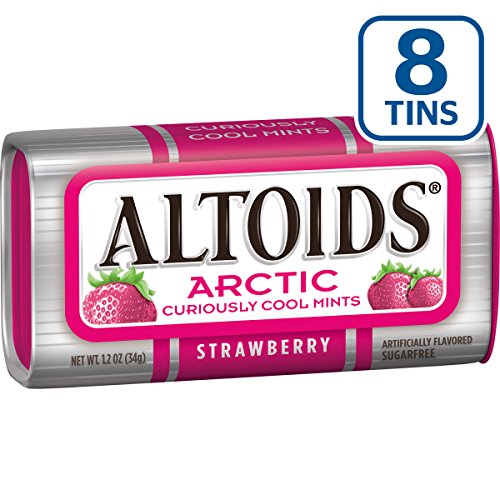 Altoids Arctic Strawberry Mints, 1.2 Ounce 8 Packs