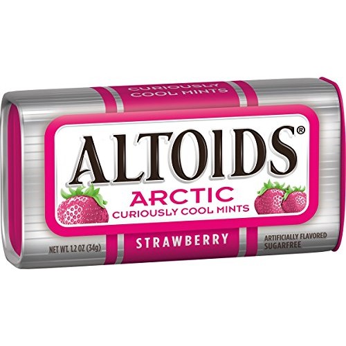 Altoids Arctic Strawberry Mints, 1.2 Ounce 8 Packs