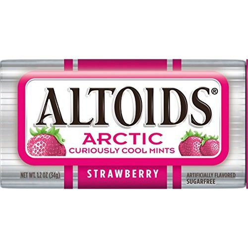 Altoids Arctic Strawberry Mints, 1.2 Ounce (8 Packs)