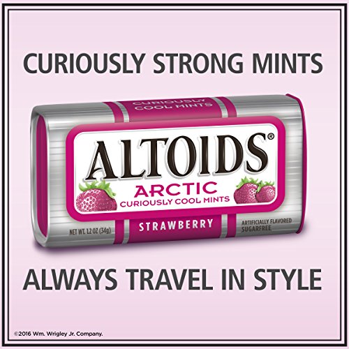 Altoids Arctic Strawberry Mints, 1.2 Ounce 8 Packs