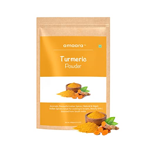 Amaara’s Turmeric Root powder | Net wt. 400 gms 14 OZ | Aromat...