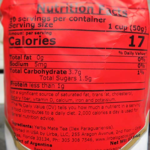 Amanda Yerba Mate Tradicional 2.2 Lbs- Loose Leaf Tea - South Am Amanda Yerba Mate Tradicional 2.2 Lbs- Loose Leaf Tea - South Am